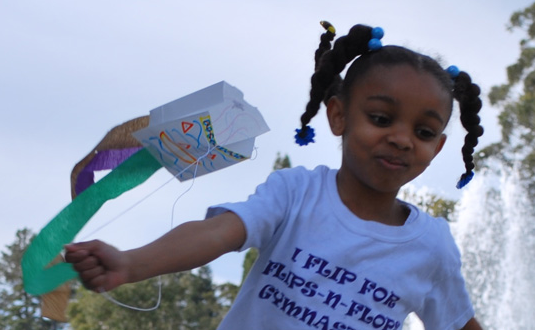 paper bag kite