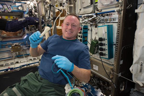 astronaut in space