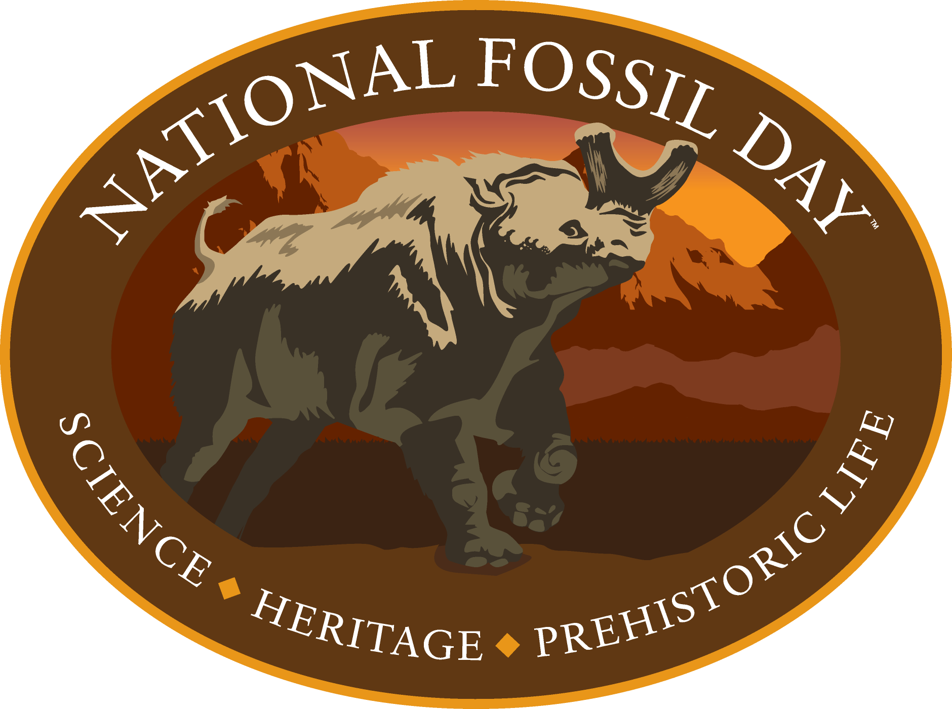 national fossil day poster